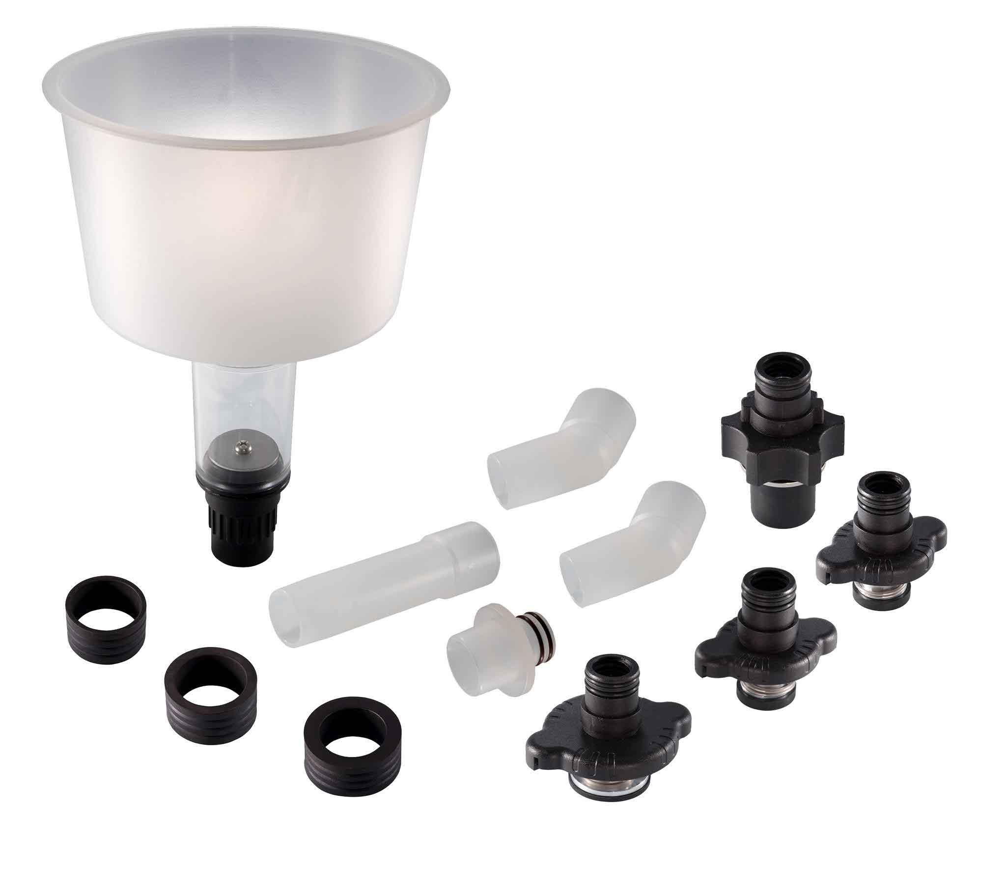59469 - COOLANT-REFILLING-FUNNEL-SET-WITH-EXTENSION-PIPES