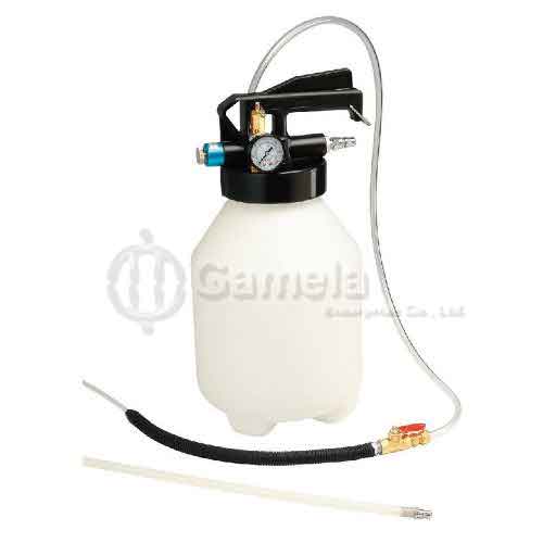 TH59048 - PNEUMATIC-OIL-and-LIQUID-DISPENSER-W-SAFETY-VALVE-and-GAUGE